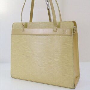 Louis Vuitton Croisette PM Epi Vanille Tote
